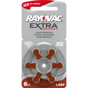 Rayovac Extra Advanced Misura 312 PR41 Colore Marrone