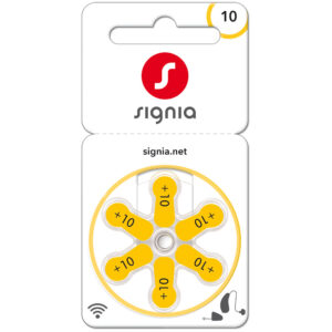Batterie per apparecchi acustici SIGNIA 10
